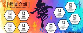 舞蹈培训班女孩海报