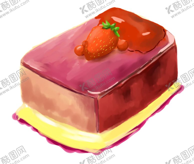 编号：93899909202350273426【酷图网】源文件下载-手绘蛋糕