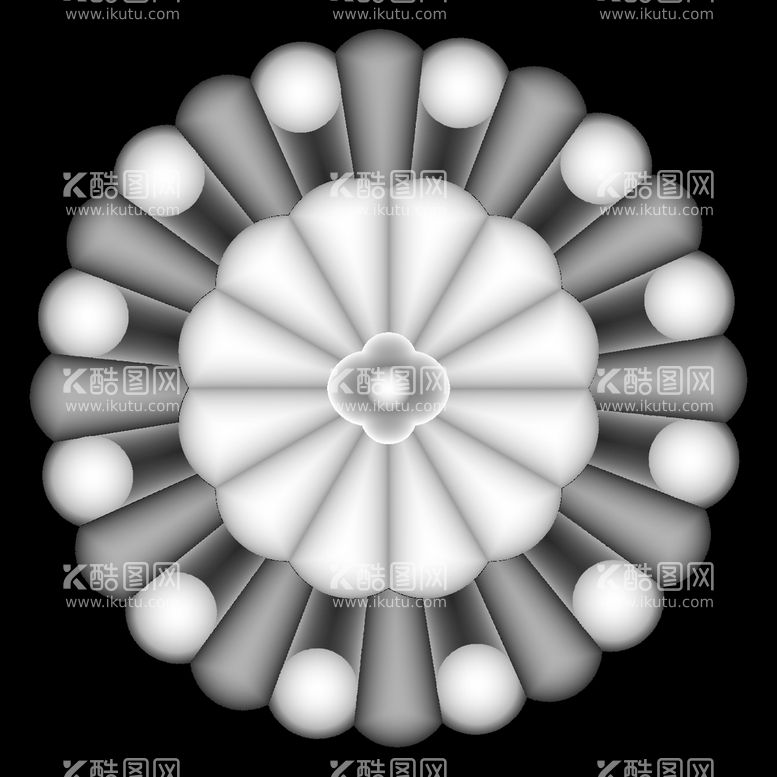 编号：67874212020743544034【酷图网】源文件下载-精雕洋花圆花