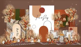 秋季温馨装饰场景