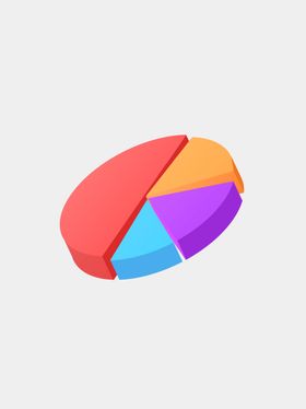 彩色创意C4D立体礼包装饰元素