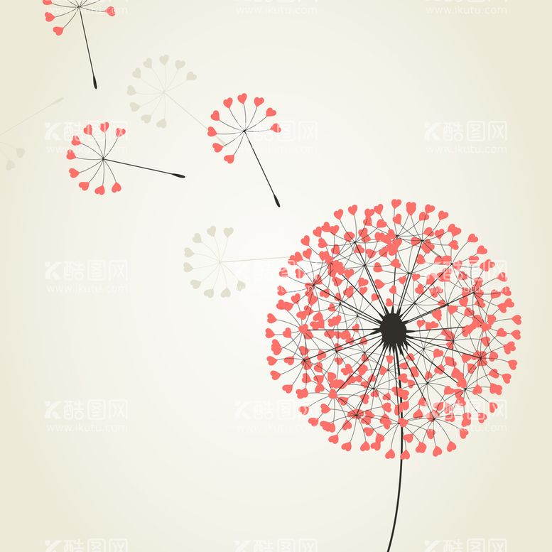 编号：58916911240300265792【酷图网】源文件下载-卡通蒲公英