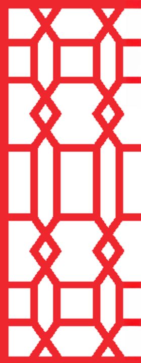 镂空花图案铁艺传统边雕设计