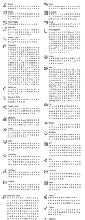 生活小图标