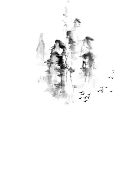 水墨山水背景