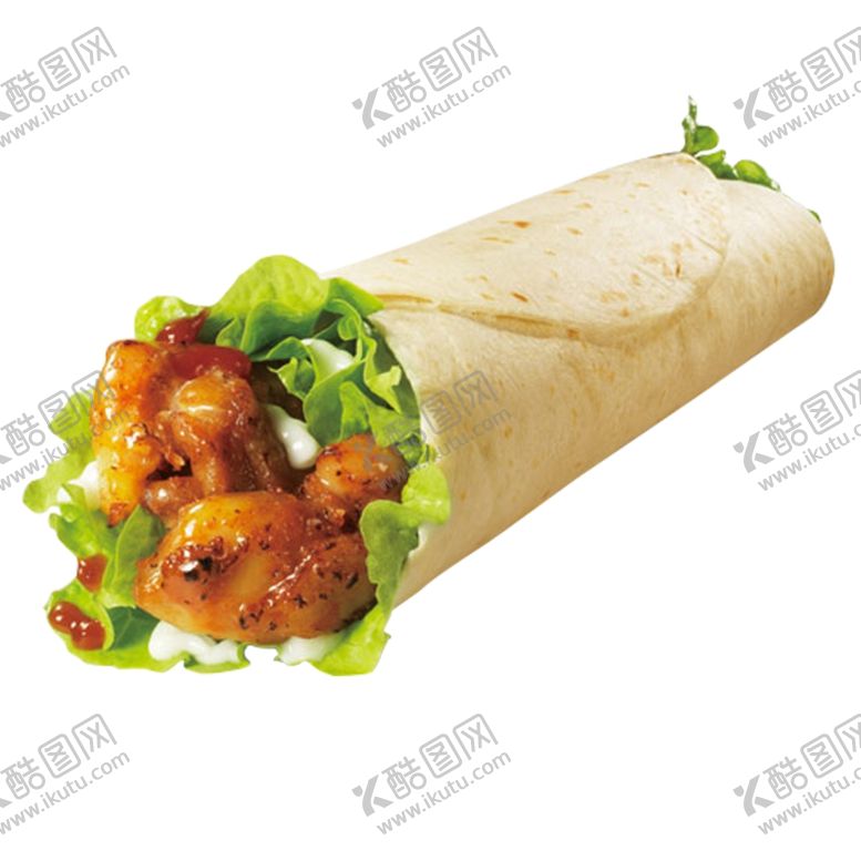 编号：69057707020856296367【酷图网】源文件下载-墨西哥鸡肉卷泰式鸡肉卷