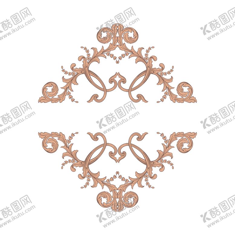 编号：66139305081037005125【酷图网】源文件下载-欧式装饰花纹图案