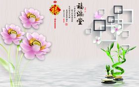 家和玄关装饰画禅意
