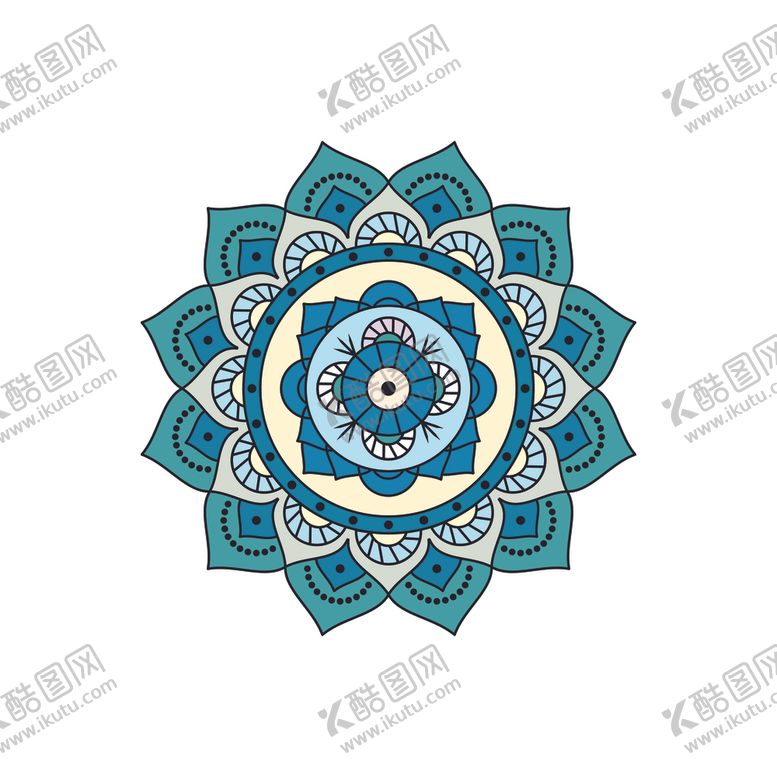 编号：24563806160828021131【酷图网】源文件下载-曼陀罗图案