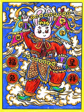 兔年春节装饰设计