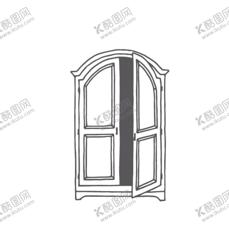 编号：77362405090539092122【酷图网】源文件下载-黑白线条手绘