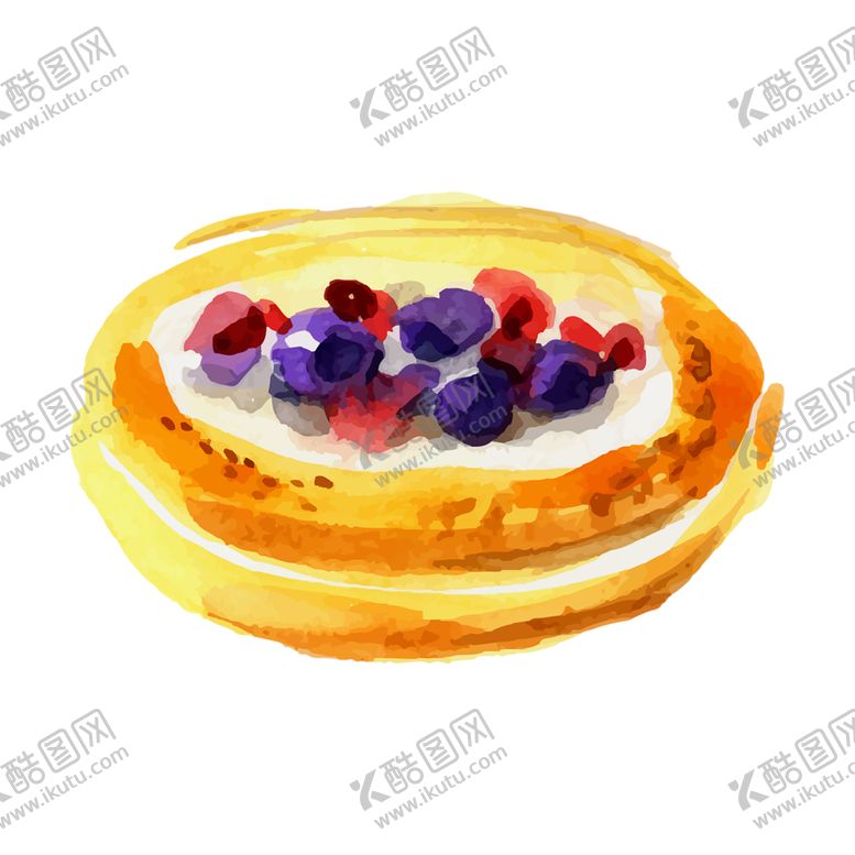 编号：21228805121940532964【酷图网】源文件下载-手绘面包