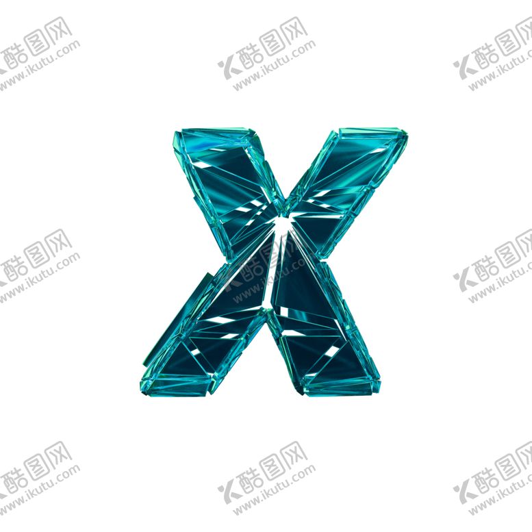 编号：90941710061743013110【酷图网】源文件下载-碎片数字X