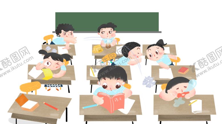 编号：97753104261536071354【酷图网】源文件下载-卡通课堂