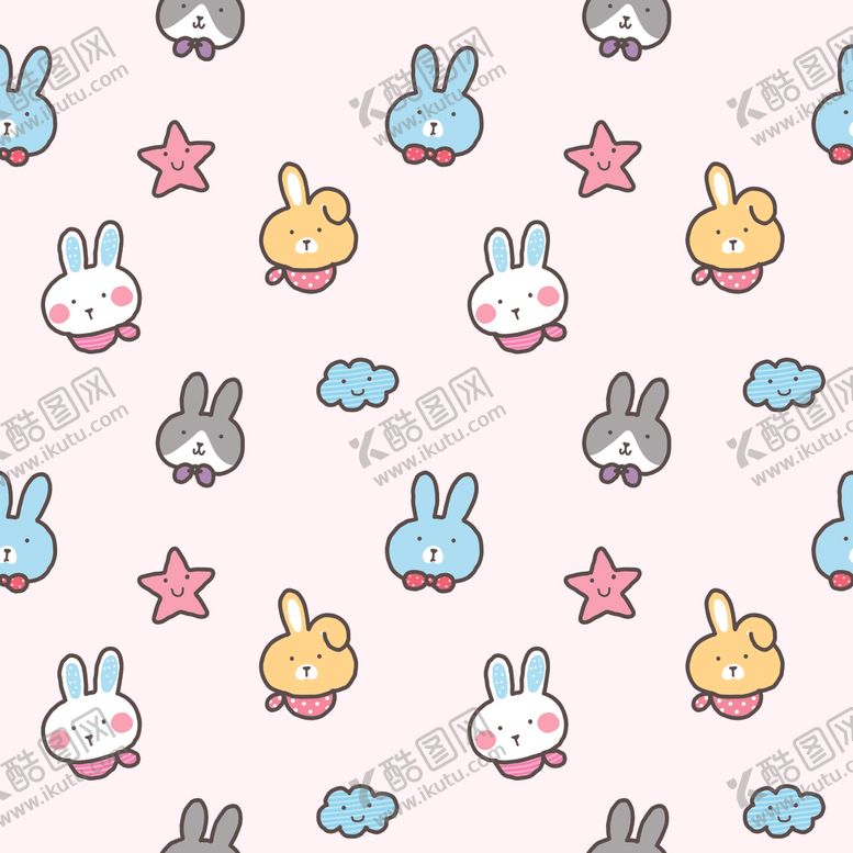 编号：10523109302036147389【酷图网】源文件下载-卡通兔子