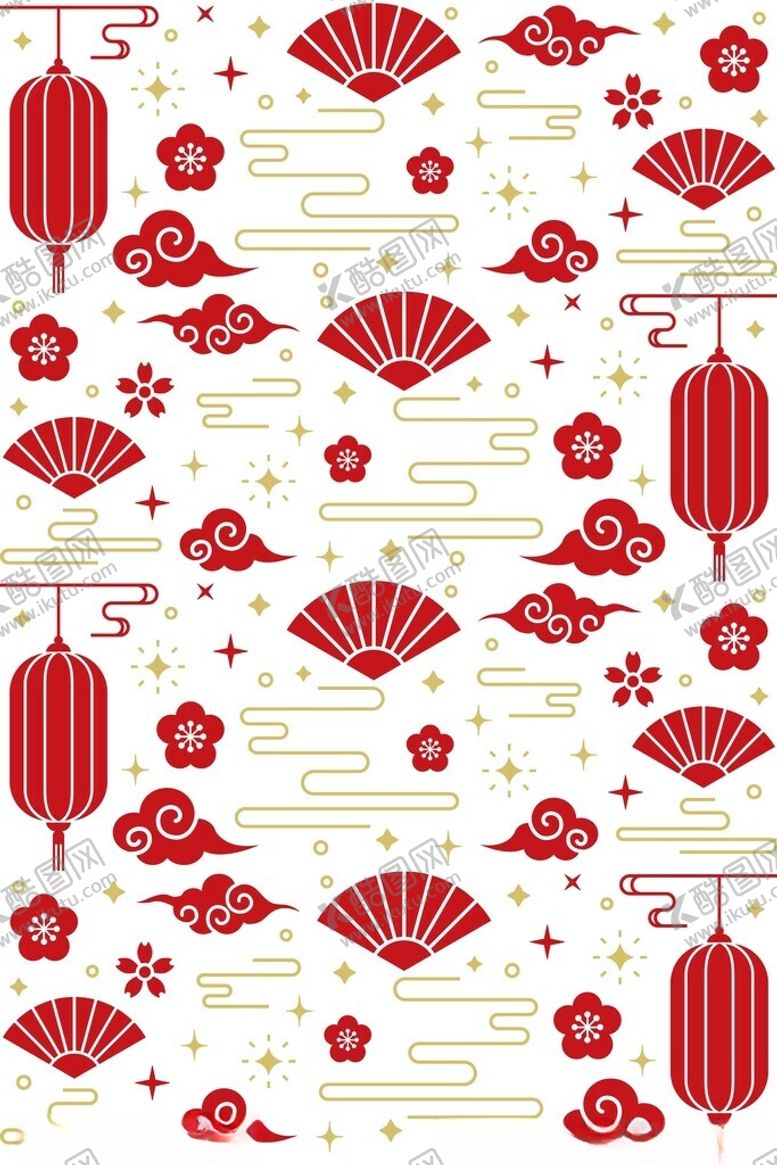 编号：34323902160644119438【酷图网】源文件下载-新年吉祥底纹