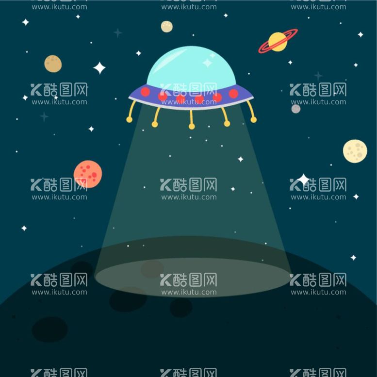 编号：91026512040006492216【酷图网】源文件下载-UFO背景