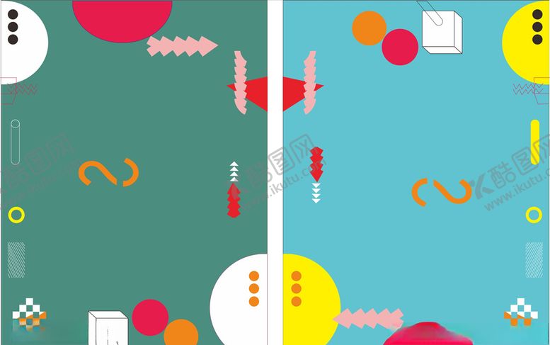 编号：45359410310732091455【酷图网】源文件下载-图形元素简约背景