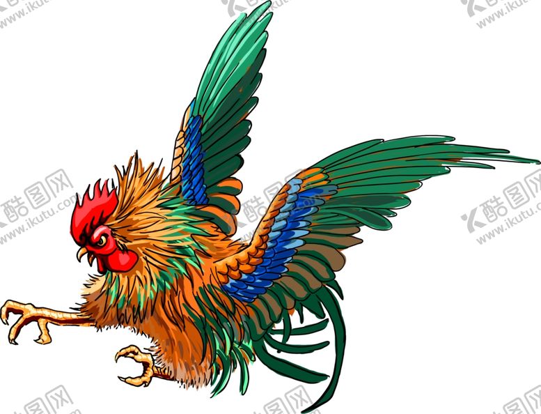 编号：94676506170336178557【酷图网】源文件下载-公鸡中的战斗鸡
