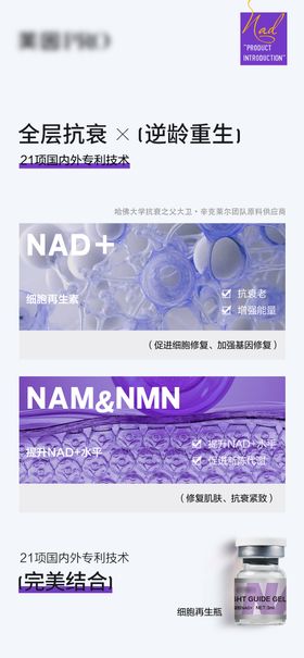 NAD健康年轻海报