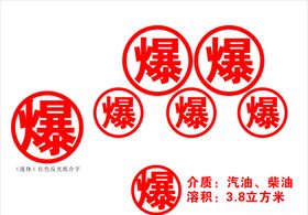 危险品警示标识