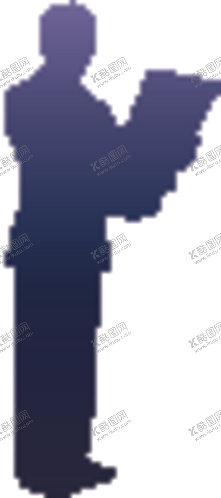 编号：65194505041102073374【酷图网】源文件下载-商业人物剪影