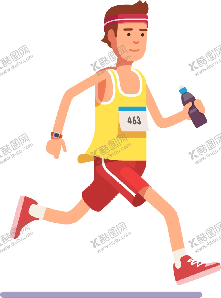 编号：66805006300500177398【酷图网】源文件下载-奔跑的人