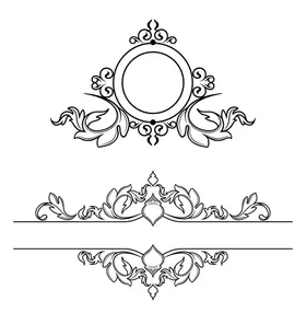 欧式边框