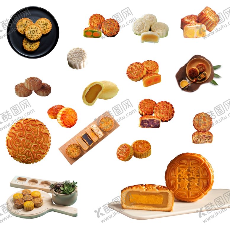 编号：53073009102059352280【酷图网】源文件下载-中秋月饼素材