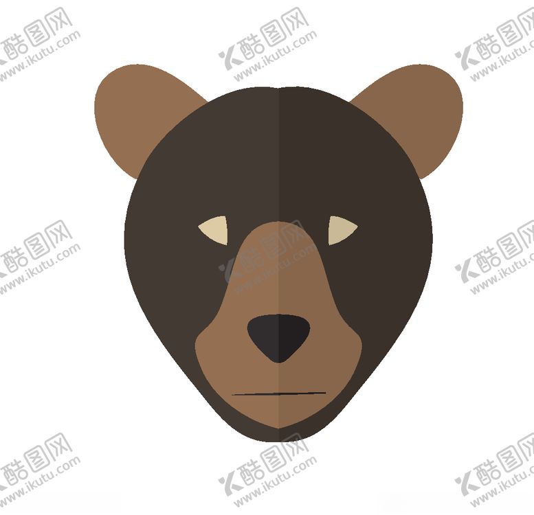 编号：31514509271257562922【酷图网】源文件下载-矢量卡通动物头像