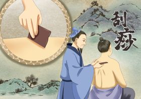 理疗刮痧