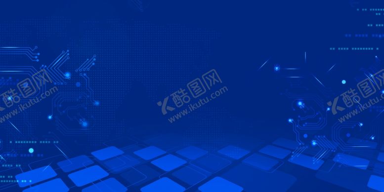 编号：51896609270545116713【酷图网】源文件下载-蓝色年会背景