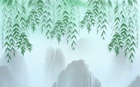 小清新素雅背景
