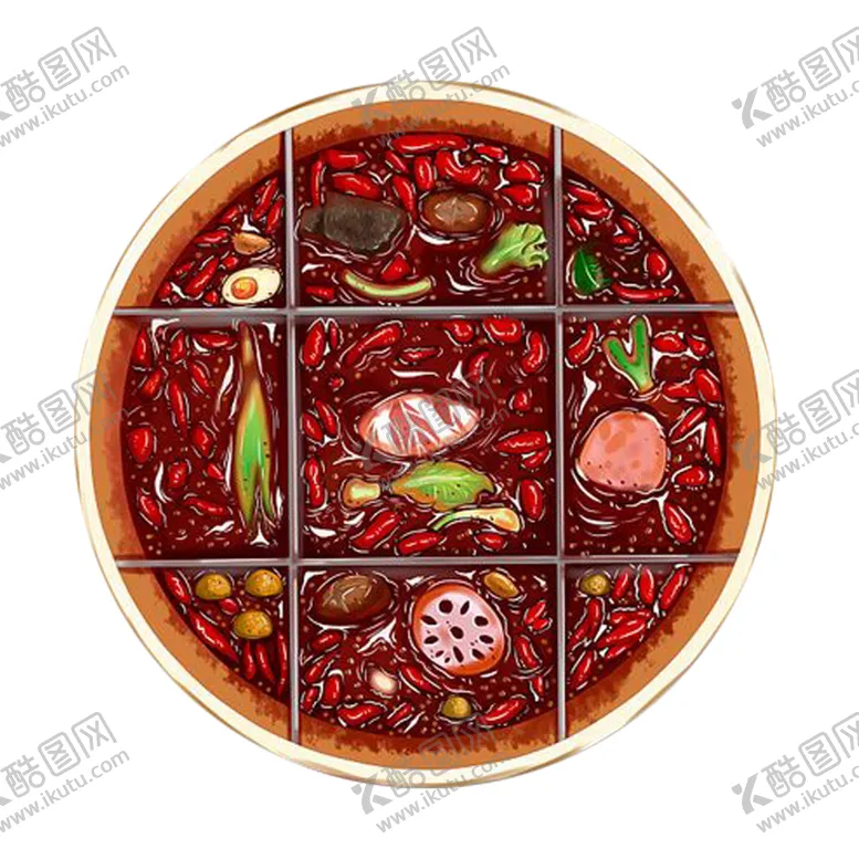 编号：18940405112104117321【酷图网】源文件下载-九宫格火锅