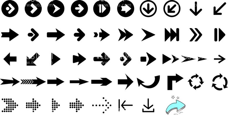 编号：40104812151718094309【酷图网】源文件下载-箭头全合集