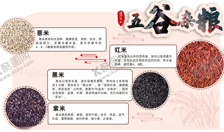 编号：57681102151549263173【酷图网】源文件下载-五谷杂粮米类薏米类