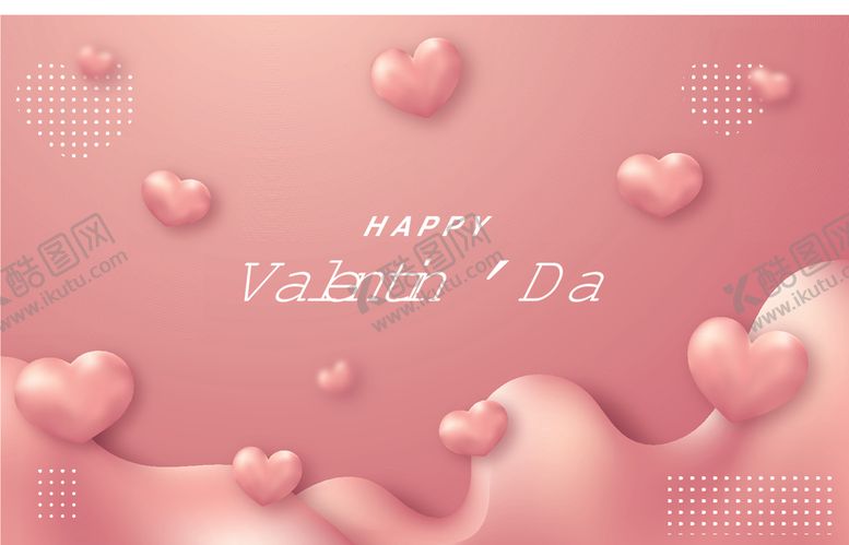 编号：91234609252032358604【酷图网】源文件下载-红色爱心背景