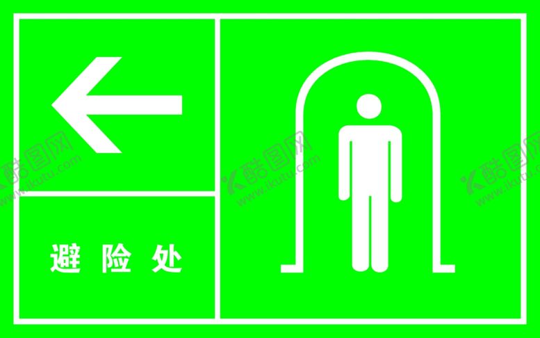 编号：86188502061406061272【酷图网】源文件下载-避险处警示牌工地施工牌