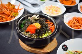 韩国烤肉美食传统美食餐饮