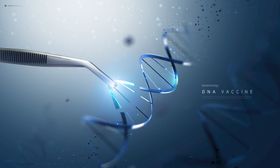 基因链 科技感 绿色 医学元素