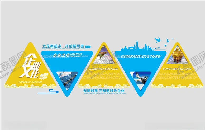 编号：41672310180833349050【酷图网】源文件下载-创新创想文化墙