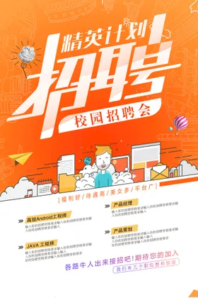 招聘精英高薪诚创意企业