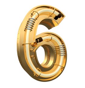 6艺术字