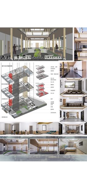 免抠陶艺展馆设计展板