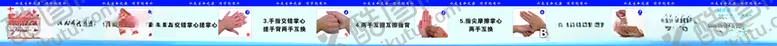 编号：67860010211436192545【酷图网】源文件下载-七部洗手法横长版