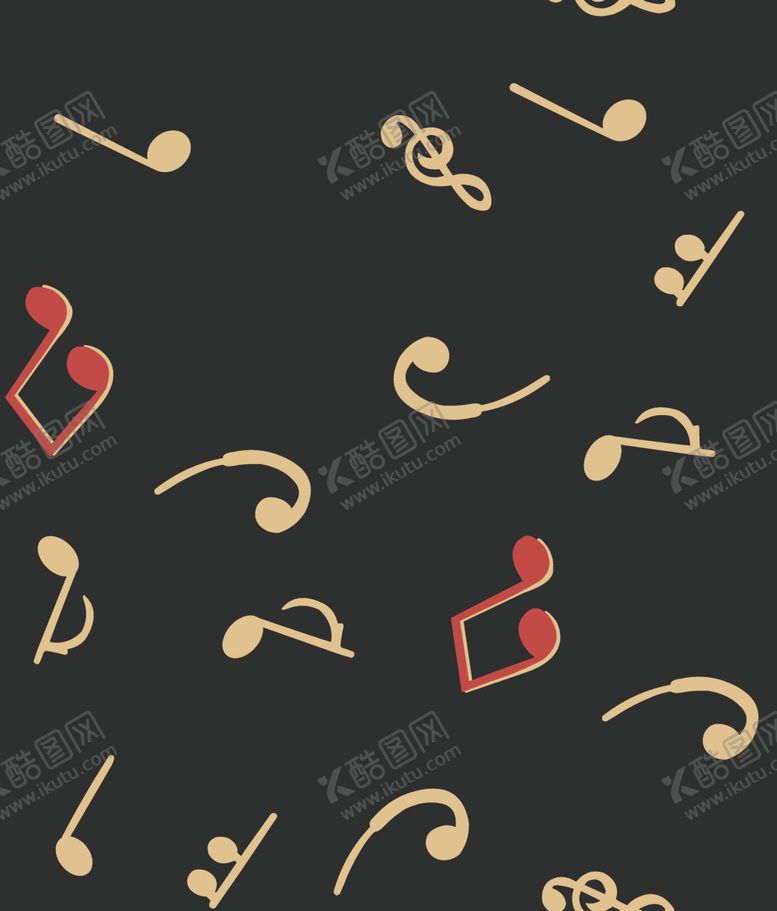 编号：74655902221315493979【酷图网】源文件下载-音符