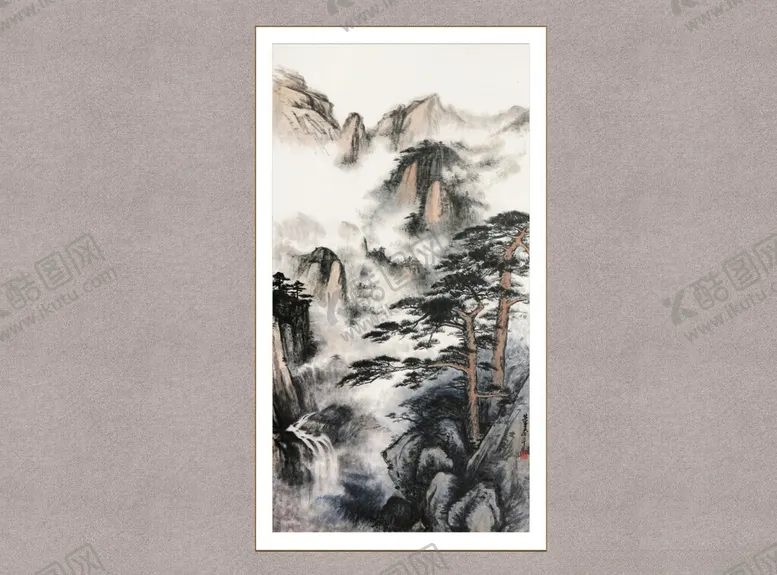 编号：42552212131809346218【酷图网】源文件下载-黄山松云