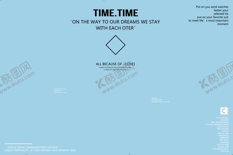 编号：61462909110856305196【酷图网】源文件下载-小清新淡色文字排版设计