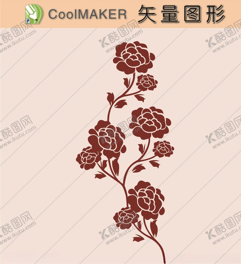 编号：31402809250257137087【酷图网】源文件下载-花草剪纸花草壁纸简洁手绘
