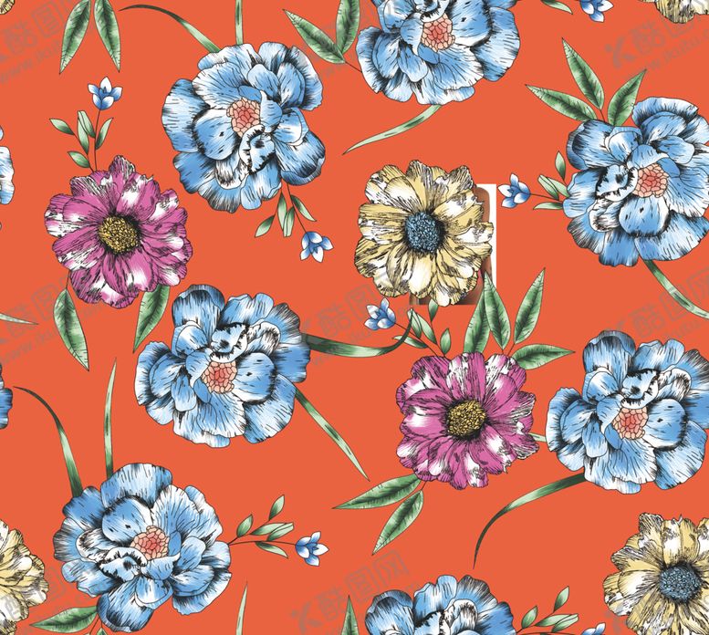 编号：65330209281442493287【酷图网】源文件下载-手绘花